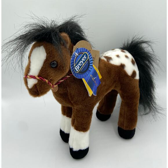 Aurora World Breyer 11" Brown Appaloosa Horse Plush Stuffed Animal Pony 2022 NWT - Picture 13 of 13